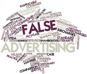 False Advertising Claim Image