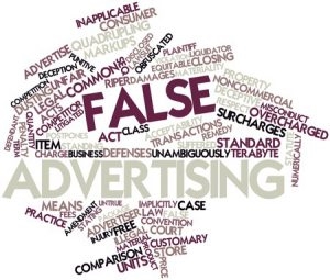 False Advertising Claims Image