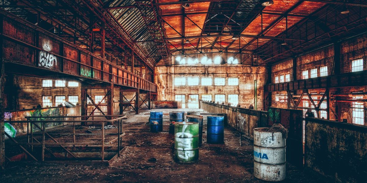 Warehouse with environmental damage - Finkel Law Group Environmental Lawyers
