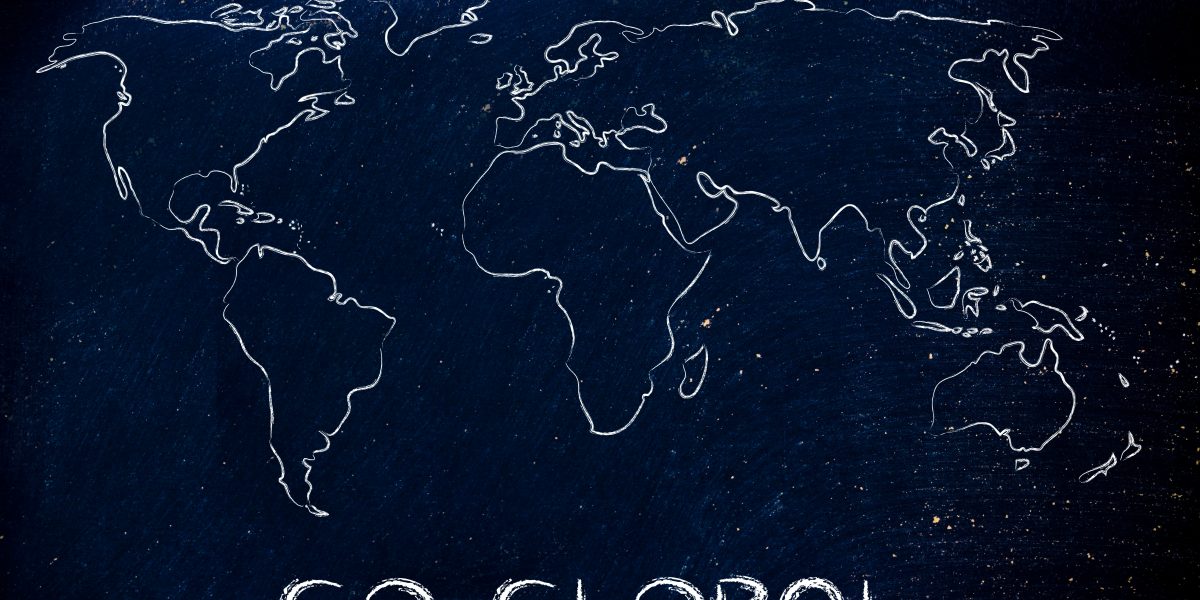 Image of world map as indication of intellectual property rights going global - Finkel Law Group